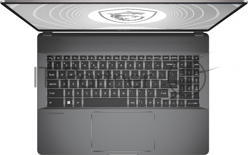 Ноутбук MSI CreatorPro Z16 HX Studio B13VKTO-225RU Core i9 13950HX 32Gb SSD2Tb NVIDIA GeForce RTX 3000 12Gb 16 IPS QHD+ (2560x1600) Windows 11 Professional grey WiFi BT Cam (9S7-15G231-225)