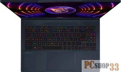 Ноутбук MSI Stealth 16 Studio A13VG-225RU Core i7 13700H 32Gb SSD2Tb NVIDIA GeForce RTX4070 8Gb 16 IPS QHD+ (2560x1600) Windows 11 Home dk.blue WiFi BT Cam (9S7-15F212-225)