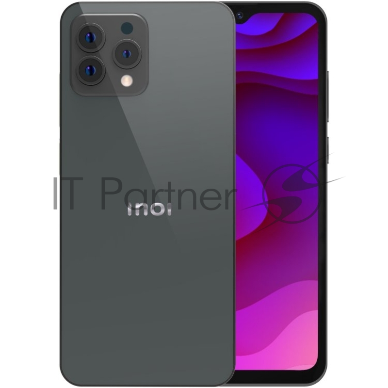 Смартфон INOI Note 12 128+4GB NFC Black GB (A180) OV