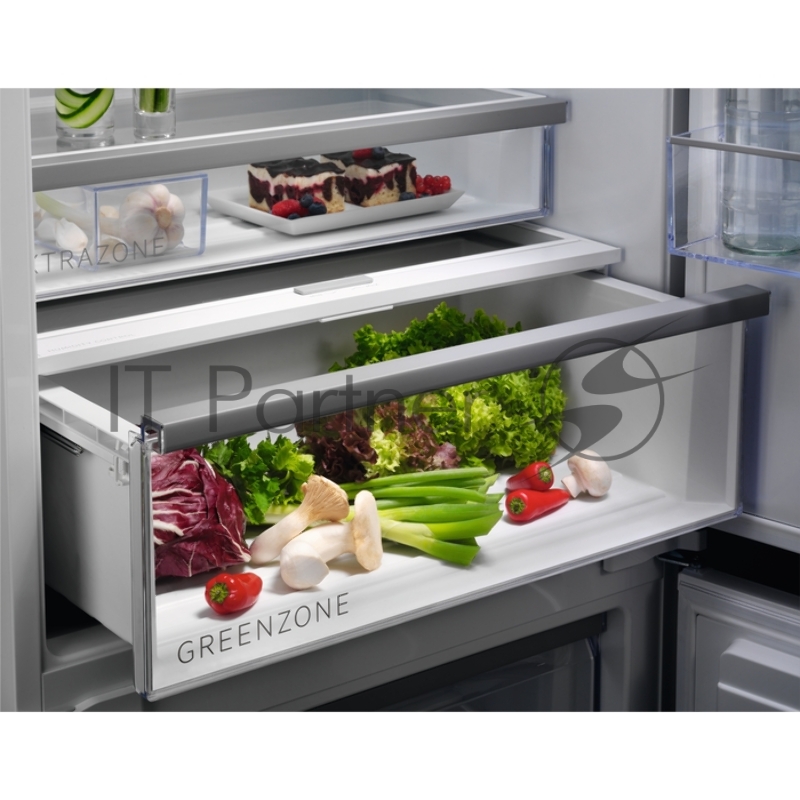 Встраиваемый холодильник AEG комби NSC7G751ES