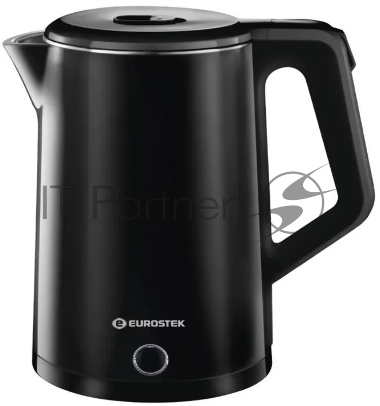 Чайник EUROSTEK EEK-3030, 2 л, Черный технология двухслойного корпуса COOL TOUCH