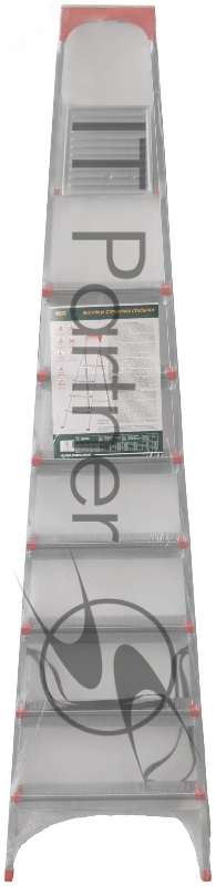 Лестница-стремянка стальная, 8 ступеней, вес 9.8 кг