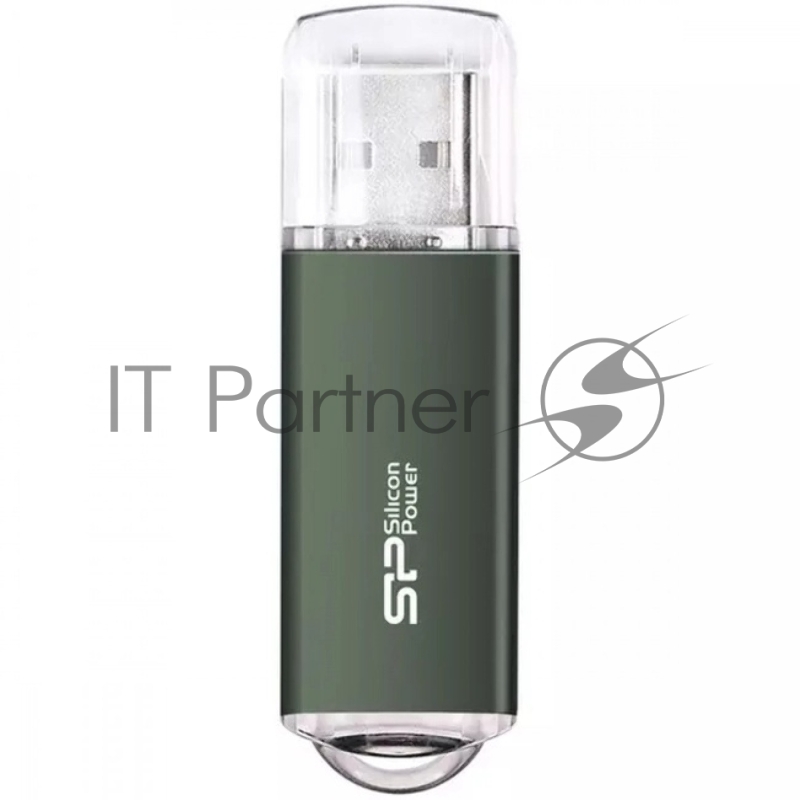 Флеш накопитель 64Gb Silicon Power Ultima II, USB 2.0, Зеленый