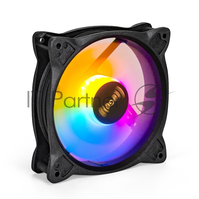 Вентилятор 12В DC ExeGate EX12025HM.FRGB (120x120x25 мм, Hydraulic bearing (гидродинамический), Molex, 1100RPM, 20dBA)