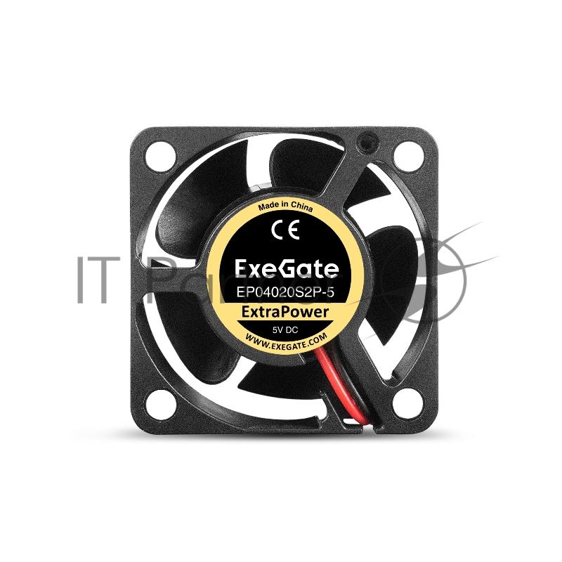 Вентилятор 5В DC ExeGate ExtraPower EP04020S2P-5 (40x40x20 мм, Sleeve bearing (подшипник скольжения), 2pin, 7000RPM, 30.5dBA)