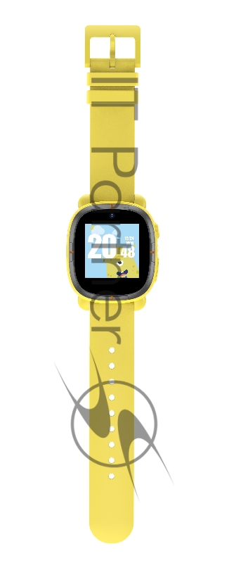 Смарт-часы INOI Kids Watch Lite Yellow