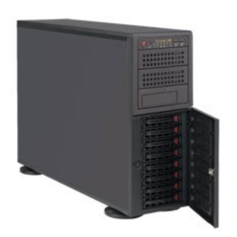 Платформа 4U Supermicro SuperServer SYS-7048R-TR (2xSocket2011-v3, iC612, 16xDDR4, 8xHS 3.5 SATA III, RAID, 3xPCI-E x16 + 3xPCI-E x8, VGA, 2x1Гбит LAN, IPMI, USB3.0, 920Вт red.)