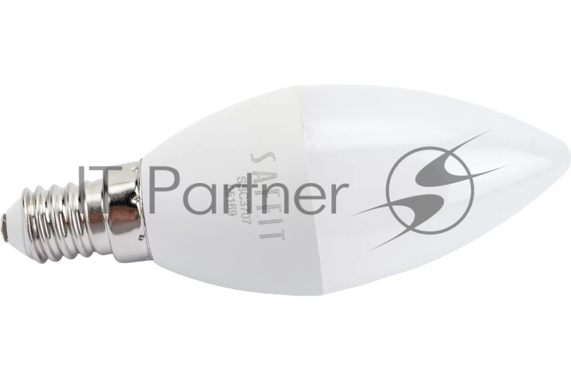 Лампа светодиодная LED 7вт E14 дневной матовая свеча