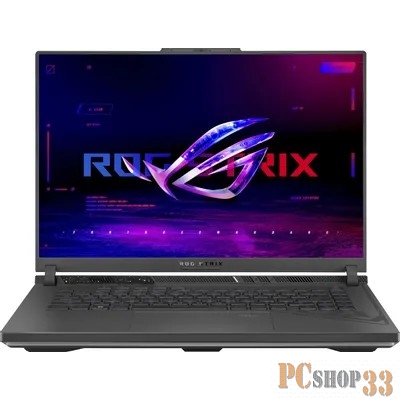 Ноутбук Asus ROG Strix G18 G614JZ-N4080 Core i7 13650HX 16Gb SSD1Tb NVIDIA GeForce RTX4080 12Gb 16 IPS WQXGA (2560x1600) noOS grey WiFi BT Cam (90NR0CZ1-M005T0)