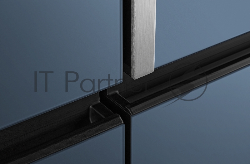 Холодильник Weissgauff WCD 590 NoFrost Inverter Premium Biofresh Blue Glass