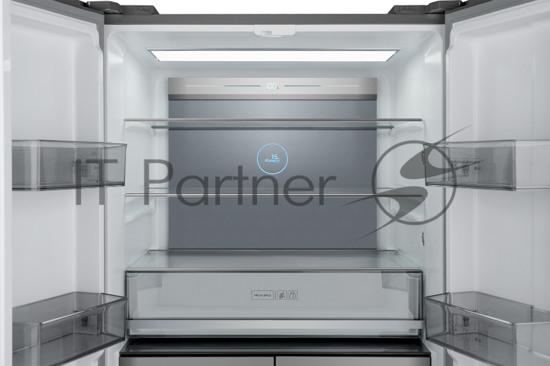 Холодильник Weissgauff WCD 590 NoFrost Inverter Premium Biofresh Blue Glass