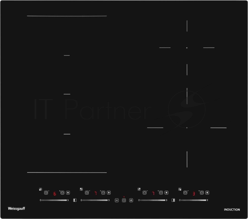 Стеклокерамическая панель Weissgauff HI 645 Flex Premium