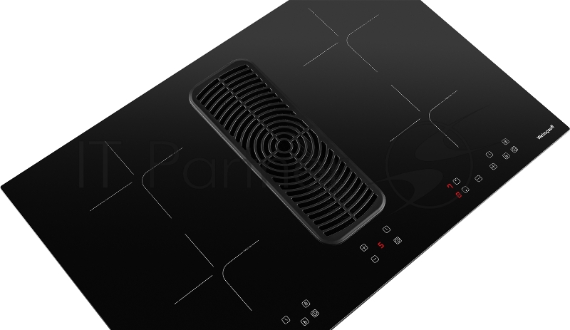 Стеклокерамическая панель со встроенной вытяжкой Weissgauff HI 840 Tesla Cross Air