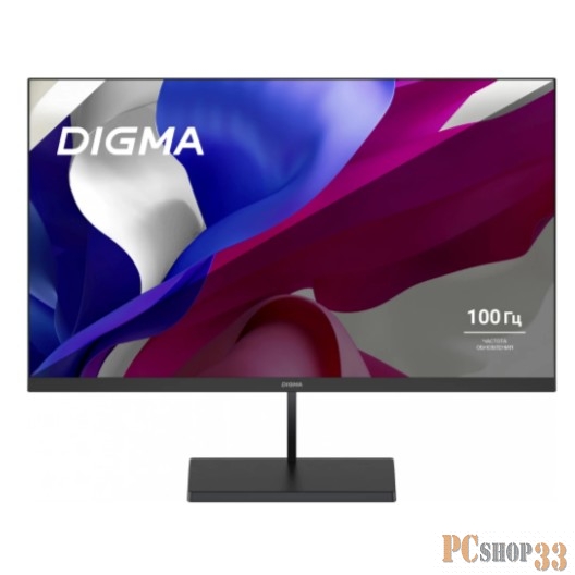 Монитор Digma 23.8 c черный IPS LED 5ms 16:9 HDMI M/M матовая 250cd 178гр/178гр 1920x1080 100Hz G-Sync DP FHD 3.0кг