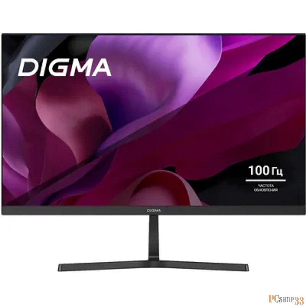 Монитор Digma 23.8 Progress 24P404F черный IPS LED 5ms 16:9 HDMI M/M матовая 250cd 178гр/178гр 1920x1080 100Hz G-Sync VGA FHD 3.0кг