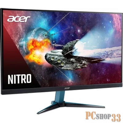 Монитор Acer 27 Nitro VG270UEbmiipx черный IPS LED 4ms 16:9 HDMI M/M глянцевая 350cd 178гр/178гр 2560x1440 100Hz FreeSync DP 2K 5.33кг