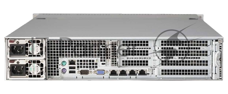 Платформа 2U 19 RM Supermicro SuperServer SYS-6028R-WTR (2xSocket2011-v3, iC612, 16xDDR4, 8xHS 3.5 SATA III, RAID, 4xPCI-E x8 + 2xPCI-E x8 LP, VGA, 2x1Гбит LAN, IPMI, USB3.0, 740Вт red.)