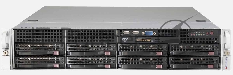 Платформа 2U 19 RM Supermicro SuperServer SYS-6028R-WTR (2xSocket2011-v3, iC612, 16xDDR4, 8xHS 3.5 SATA III, RAID, 4xPCI-E x8 + 2xPCI-E x8 LP, VGA, 2x1Гбит LAN, IPMI, USB3.0, 740Вт red.)