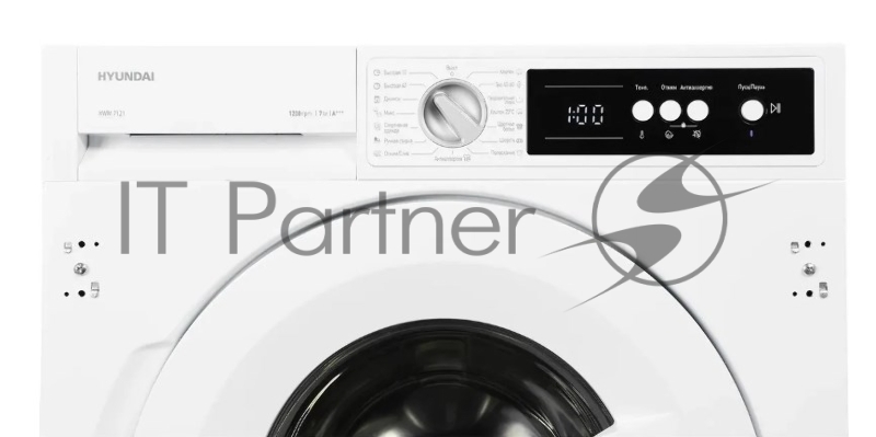 Стиральная машина Hyundai HWM 7121 класс:A+++ загрузка до 7кг отжим:1200об/мин белый