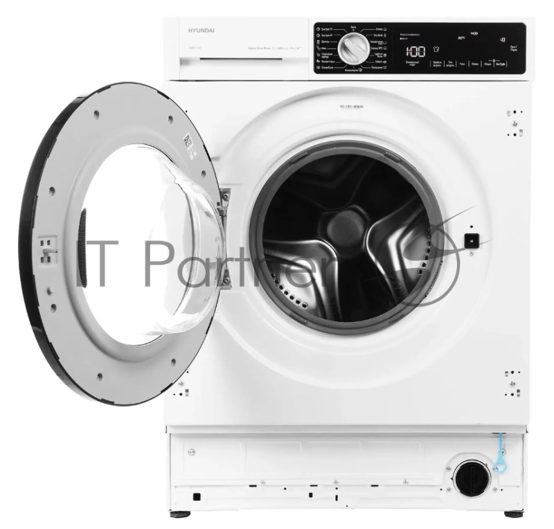 Стиральная машина Hyundai HWM 7142 класс:A+++ загрузка до 8кг отжим:1400об/мин белый