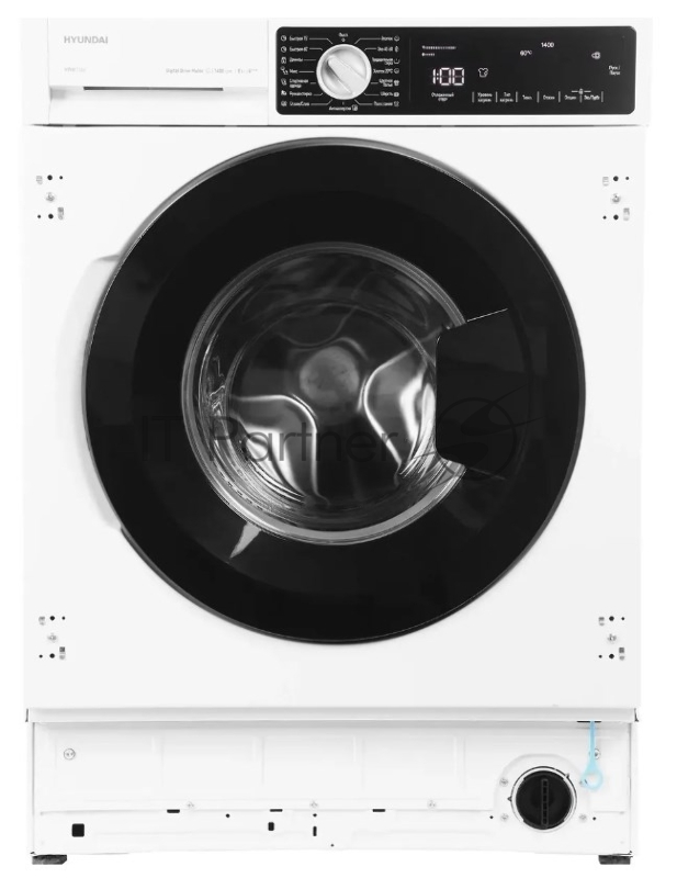 Стиральная машина Hyundai HWM 7142 класс:A+++ загрузка до 8кг отжим:1400об/мин белый