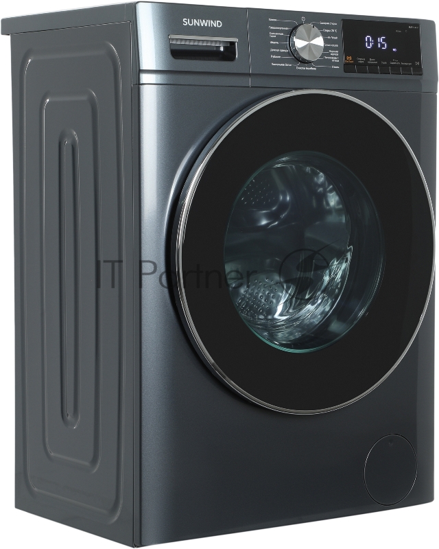 Стиральная машина SunWind SWFD8401 класс: B загр.фронтальная макс.:8кг (с сушкой) темно-серый