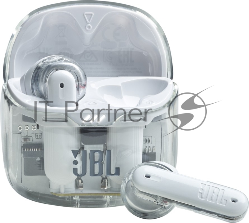 Наушники JBL Headphones ghost black JBLTFLEXGWHT