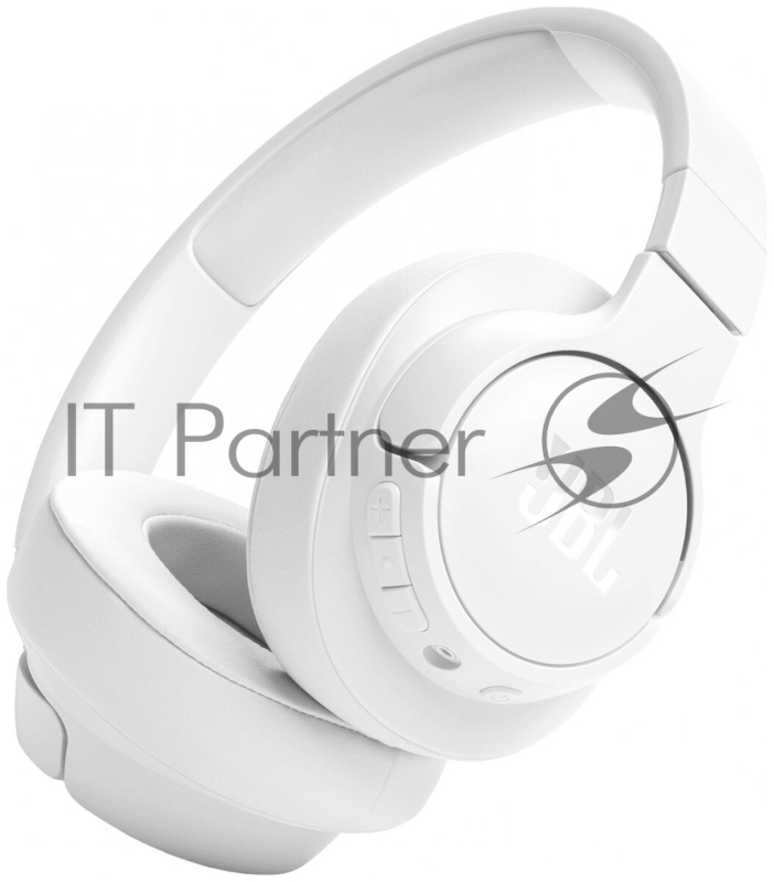 Гарнитура мониторные JBL Tune 720 BT 1.2м белый беспроводные bluetooth оголовье (JBLT720BTWHT)