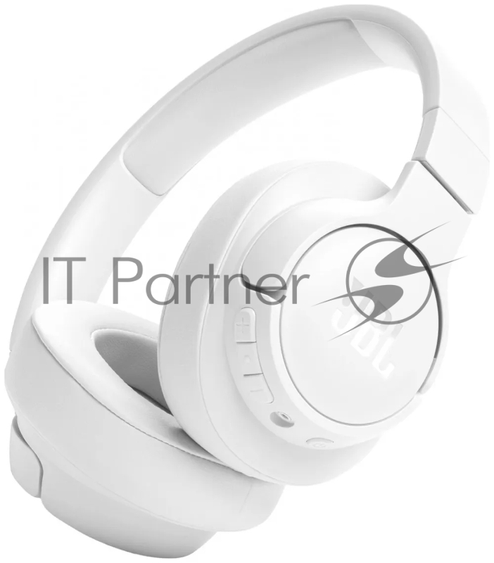 Гарнитура мониторные JBL Tune 720 BT 1.2м белый беспроводные bluetooth оголовье (JBLT720BTWHT)