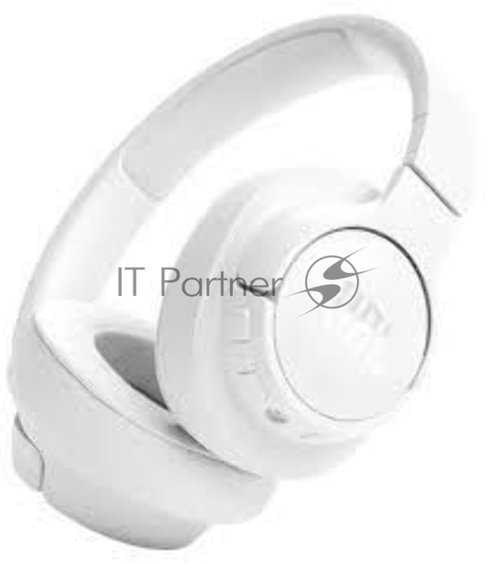 Гарнитура мониторные JBL Tune 720 BT 1.2м белый беспроводные bluetooth оголовье (JBLT720BTWHT)