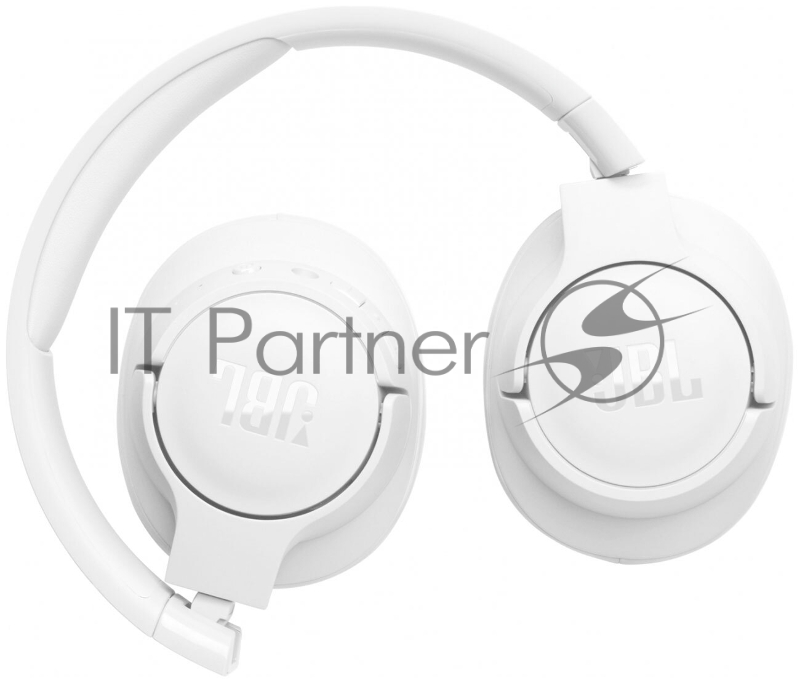 Гарнитура мониторные JBL Tune 720 BT 1.2м белый беспроводные bluetooth оголовье (JBLT720BTWHT)