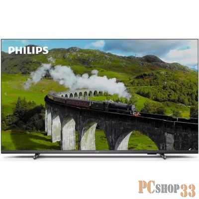 Телевизор LED Philips 43 43PUS7608/60 антрацитовый 4K Ultra HD 60Hz DVB-T DVB-T2 DVB-C DVB-S DVB-S2 USB WiFi Smart TV (RUS)