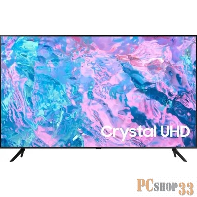 Телевизор LED Samsung 55 UE55CU7100UXRU Series 7 черный 4K Ultra HD 60Hz DVB-T2 DVB-C DVB-S2 USB WiFi Smart TV (RUS)