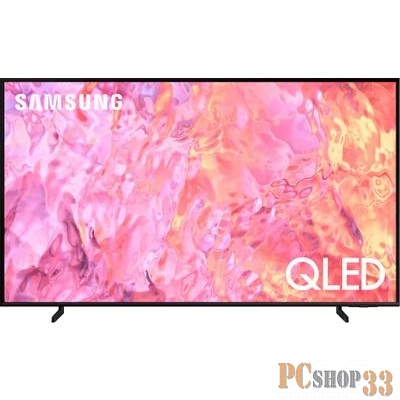 Телевизор QLED Samsung 50 QE50Q60CAUXRU Q черный 4K Ultra HD 60Hz DVB-T2 DVB-C DVB-S2 USB WiFi Smart TV (RUS)