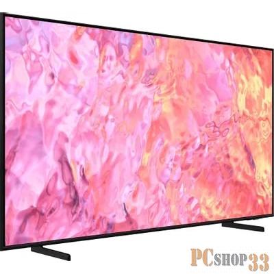 Телевизор QLED Samsung 50 QE50Q60CAUXRU Q черный 4K Ultra HD 60Hz DVB-T2 DVB-C DVB-S2 USB WiFi Smart TV (RUS)