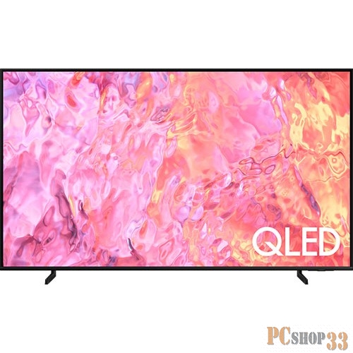 Телевизор QLED Samsung 55 QE55Q60CAUXRU Q черный 4K Ultra HD 60Hz DVB-T2 DVB-C DVB-S2 USB WiFi Smart TV (RUS)