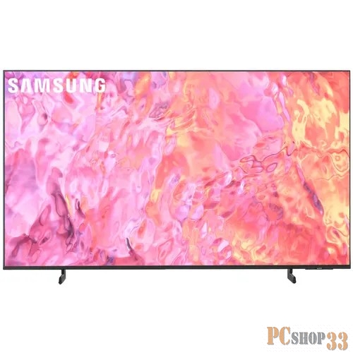 Телевизор QLED Samsung 65 QE65Q60CAUXRU Q черный 4K Ultra HD 60Hz DVB-T2 DVB-C DVB-S2 USB WiFi Smart TV (RUS)