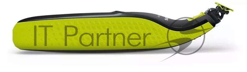 Триммер Philips QP2520/30 черный/салатовый (насадок в компл:3шт)