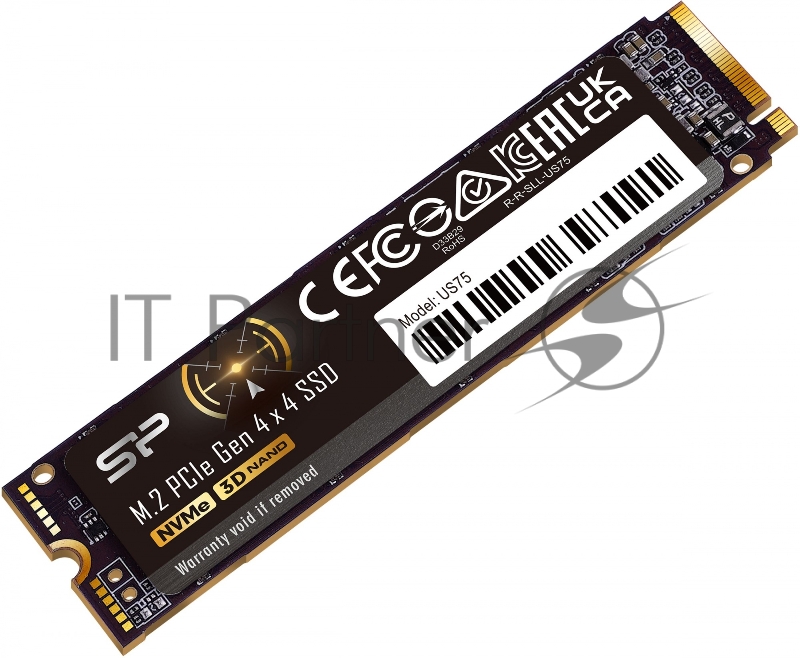 Накопитель SSD Silicon Power PCI-E 4.0 x4 2TB SP02KGBP44US7505 US75 M.2 2280