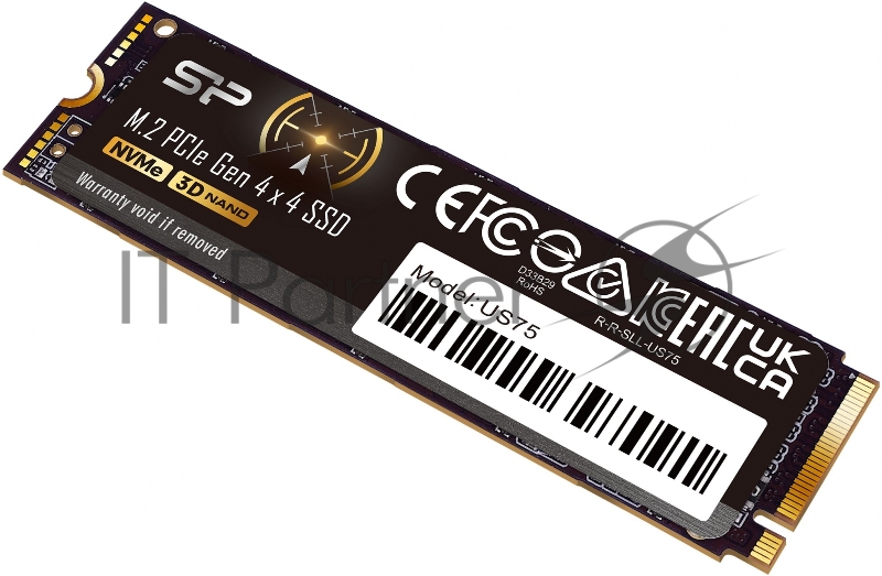 Накопитель SSD Silicon Power PCI-E 4.0 x4 2TB SP02KGBP44US7505 US75 M.2 2280