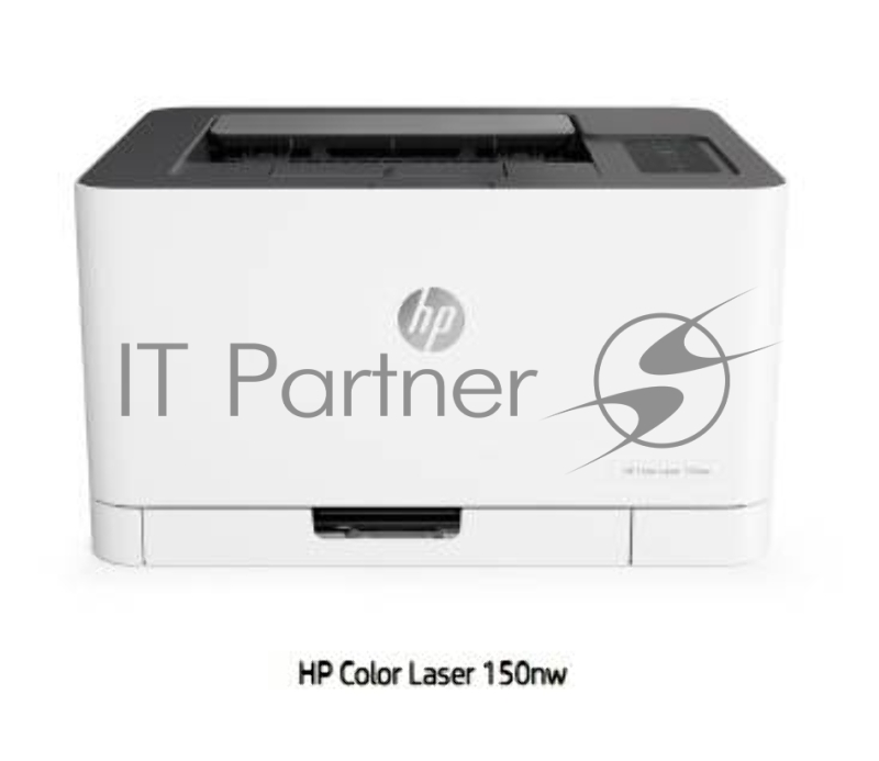 Принтер HP Color Laser 150nw Printer, (A4, 600dpi, 18/4стр/мин, 64Мб, USB, LAN, WiFi)