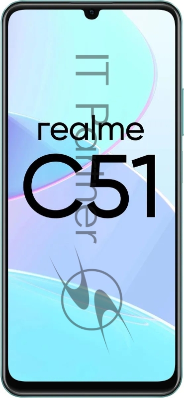 Смартфон Realme C51 RMX3830 4/128Gb зеленый (631011000370)