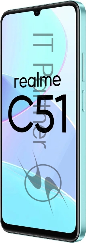 Смартфон Realme C51 RMX3830 4/128Gb зеленый (631011000370)