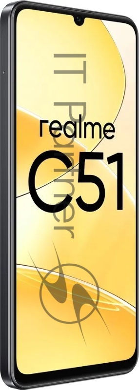 Смартфон Realme C51 RMX3830 4/128Gb черный (631011000369)