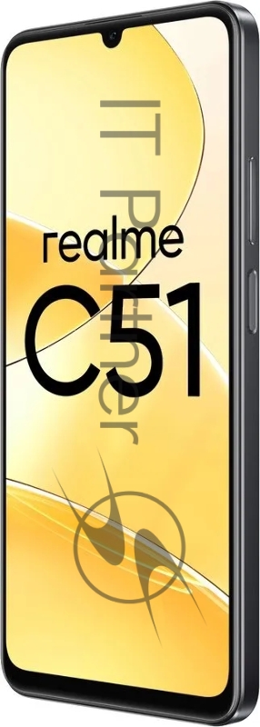 Смартфон Realme C51 RMX3830 4/128Gb черный (631011000369)