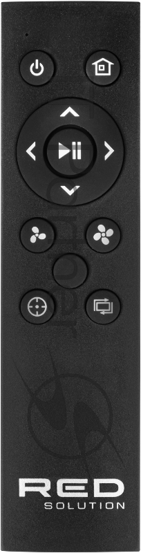 Пылесос-робот Red Solution RV-R6040S 22Вт черный