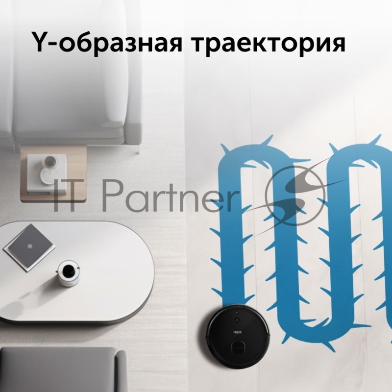 Пылесос-робот Red Solution RV-RL6000S 35Вт черный