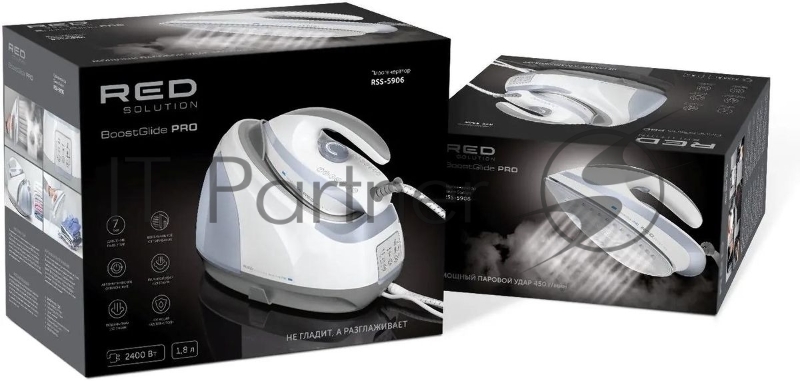Парогенератор Red Solution RSS-5906 2400Вт белый/голубой