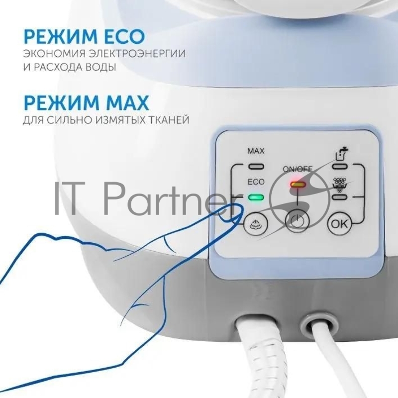 Парогенератор Red Solution RSS-5906 2400Вт белый/голубой