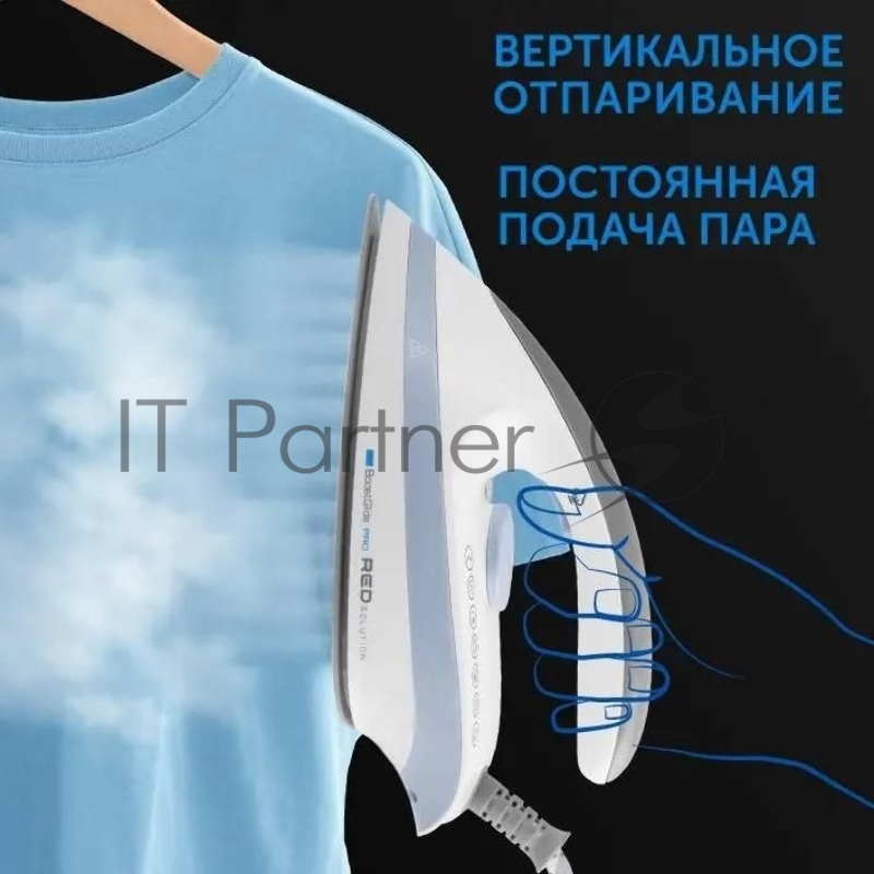 Парогенератор Red Solution RSS-5906 2400Вт белый/голубой